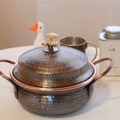 米线锅云南手工铜锅家用火锅汤锅韩式煮面锅洋芋焖饭锅