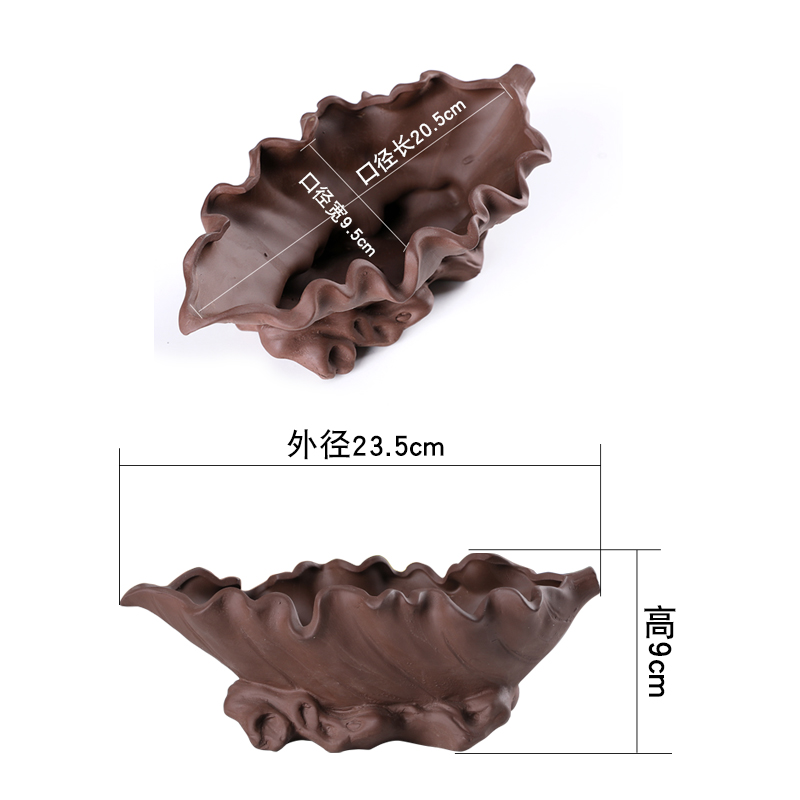 紫砂花盆陶瓷大号创意家用多肉老桩文竹兰花月季榕树植物盆景