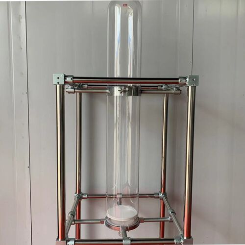 大型玻璃层析柱色层分析柱 广口具砂球磨四氟活塞工业层析柱