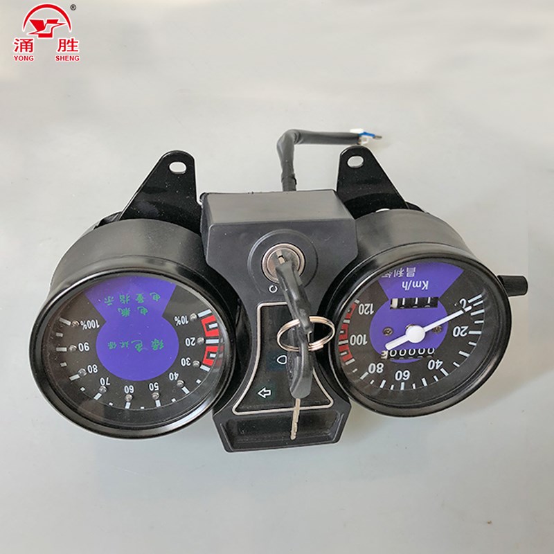 涌胜电动三轮车码表总成直流电量表仪表盘速度表8v0v72v里程表
