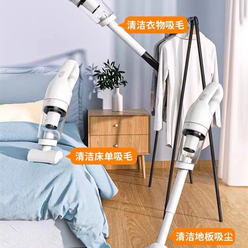 进口无线吸尘器家用大吸力手持式小狗猫毛除螨小型静音吸尘机
