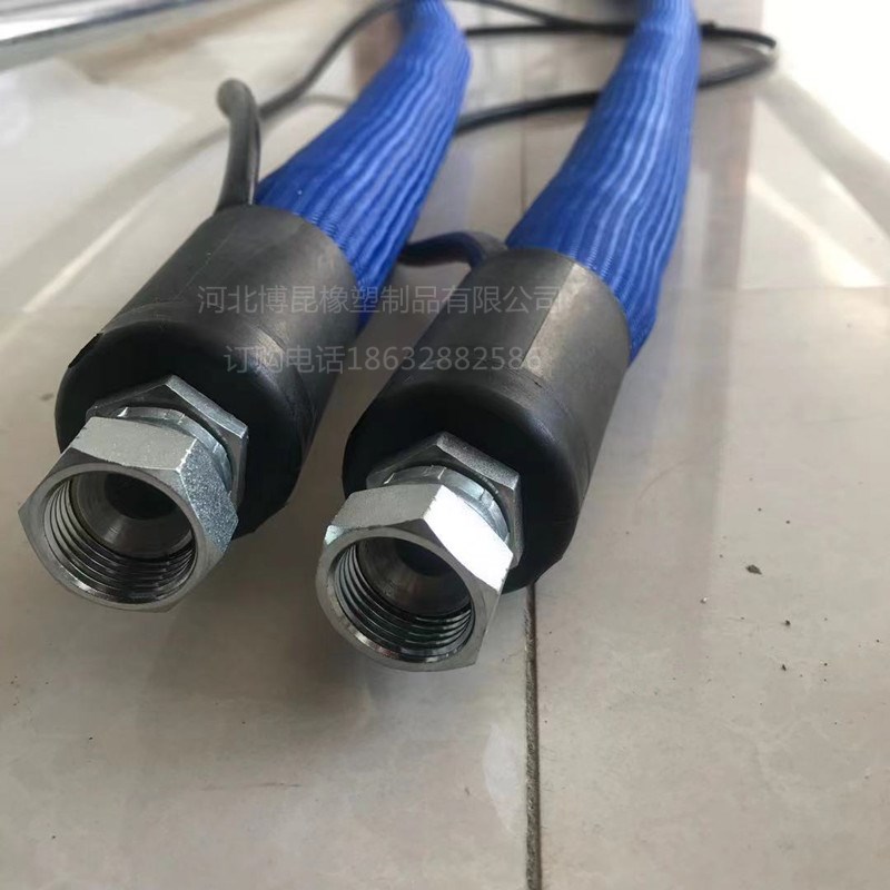 固瑞克涂胶机加热保温管 打胶机高温热熔胶管 硫化机热流体软管