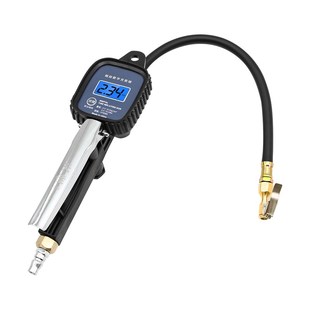 胎压表气压表高精度数显带充气表汽车轮胎监测压力电子打气加气枪