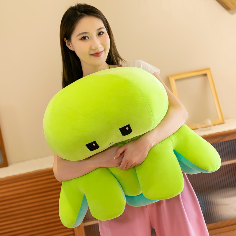 翻面章鱼公仔超大号生气变脸面表情翻转八爪鱼头毛绒玩偶,玩具/童车/益智/积木/模型,毛绒/玩偶/公仔/布艺类玩具,淘宝优惠券,粉丝福利购,淘宝优惠卷