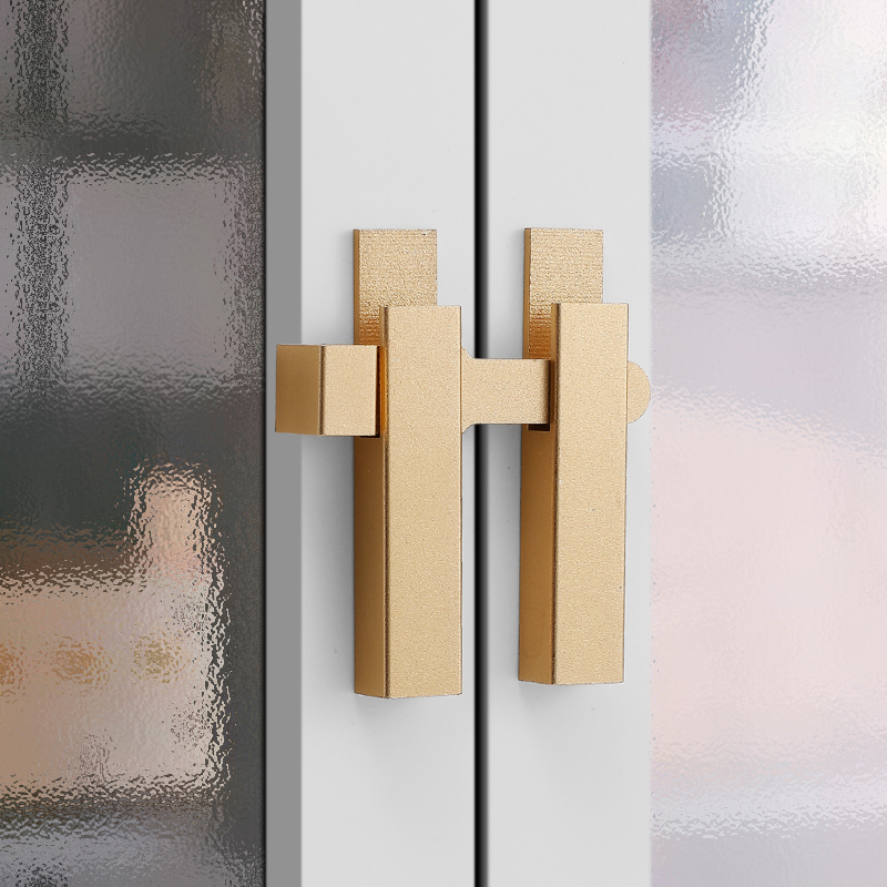 免打孔合金推拉大门房门木门卫生间玻璃门柜门门窗锁门明插销门栓