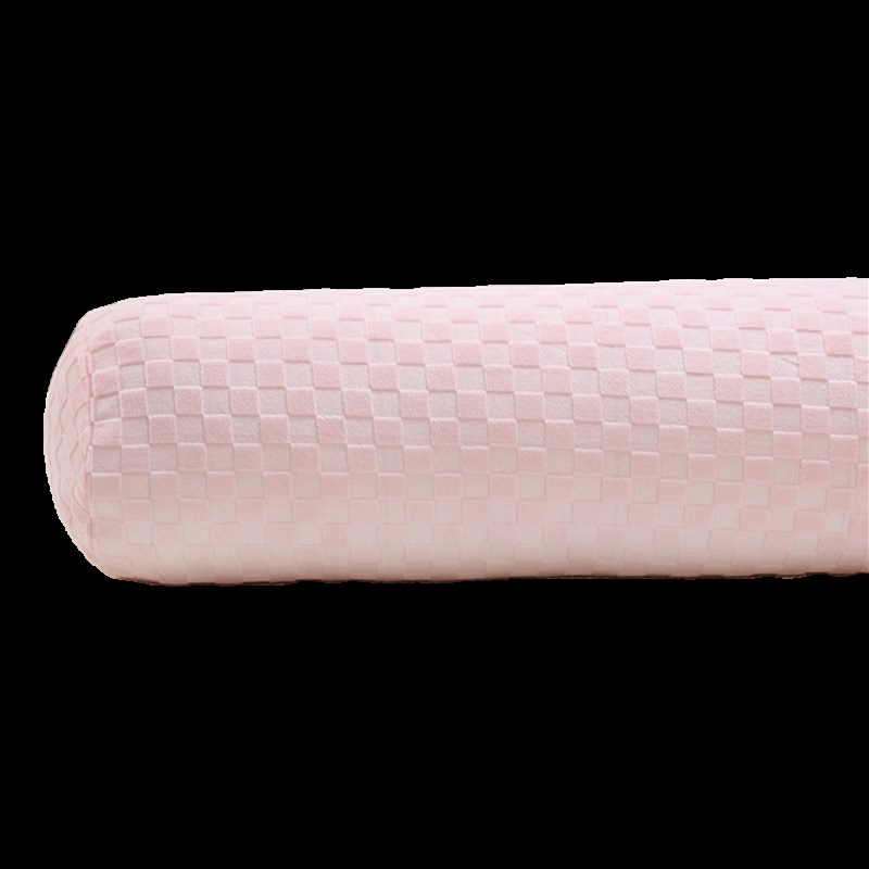 秋冬绒布抱枕套圆柱形枕套亲肤绒布长条枕套不含芯枕套可定制尺寸