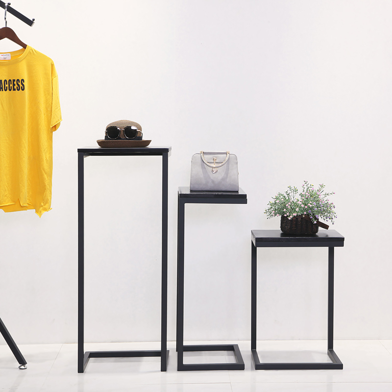 铁艺展示架包包架橱窗设计摆设置物柜架包邮复古服装店鞋帽流水台