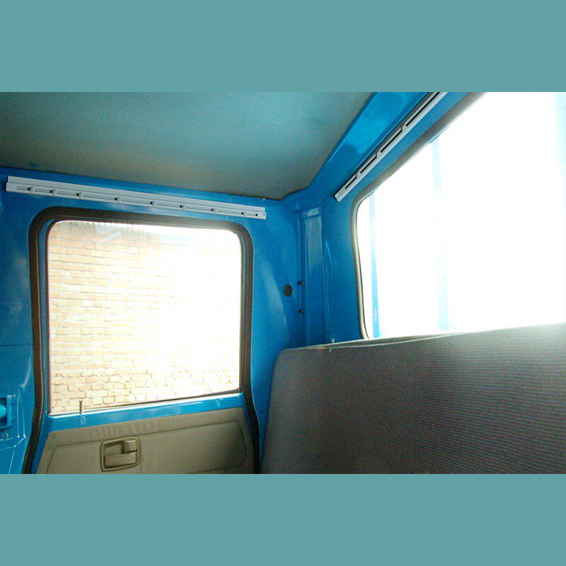 免打孔货车挖机窗帘软轨道顶装侧装吊车滑轨家用纳米静音飘窗滑道