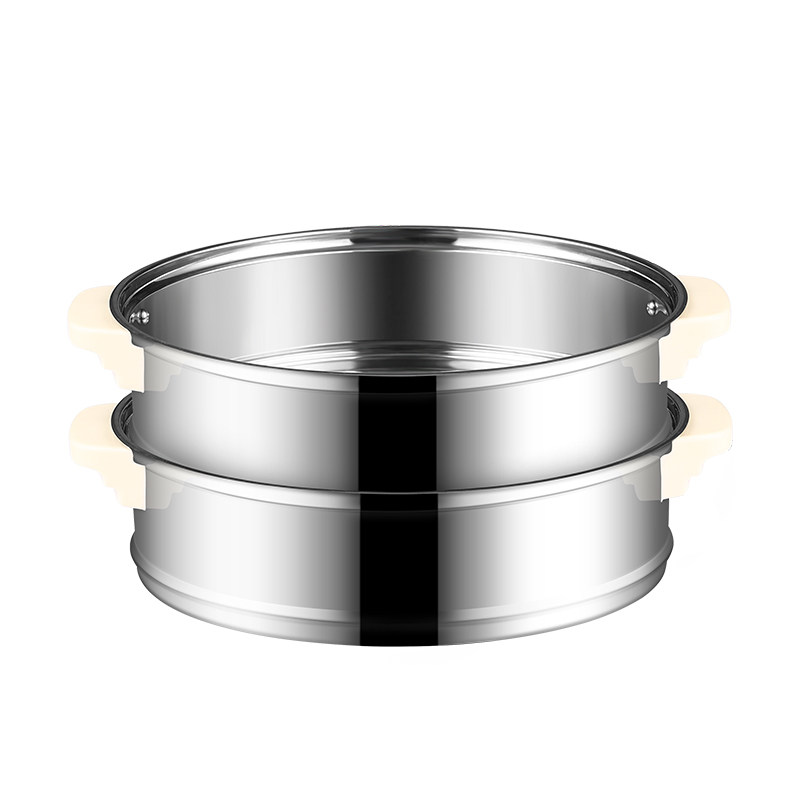 【不锈钢蒸笼】1层20-22-24-26-28cm多规格可选电煮锅电炒锅小锅