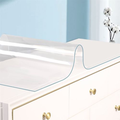 简约耐脏鞋柜垫桌垫子防水防油免洗软玻璃塑料PVC水晶板桌布定制