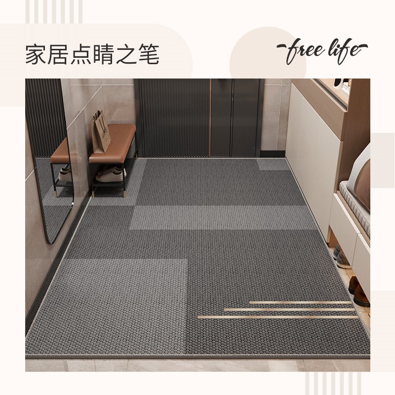 高级入户门地垫耐脏免洗进门脚垫门外大门口防滑玄关门垫入门地毯
