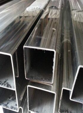 壁30无缝方通厂矩形3家亮定制管不锈钢方管416空心白钢厚 抛光L面