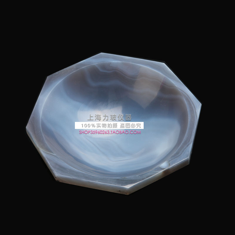 级玛瑙研钵实验室     9 1 mm带研钵棒研磨钵