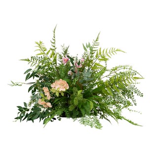 绿植级感客厅仿真场景艺装饰摄影布置假草堆软装