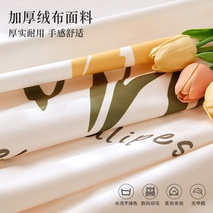 轻奢高级感长方形台布 奶油风餐桌布防水防油免洗防烫盖布2025新款