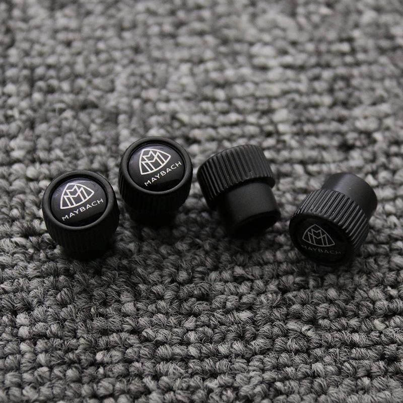 适用于新S级S480 S450 GLS580EQS改装迈巴赫气门嘴轮胎气嘴帽