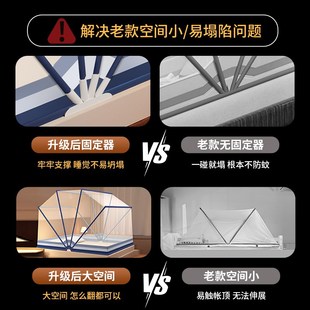 可折叠免安装 蚊帐2025新款 家用卧室儿童蒙古包防蚊罩帐篷全罩式