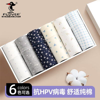 【抗病毒~】10A抗菌纯棉女士内裤