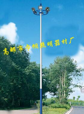 中杆灯高杆灯15m米固定式高杆灯广场220v400W钠灯高杆灯工厂供应
