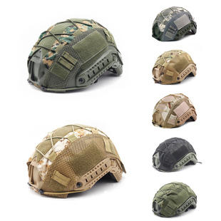 战术头盔套FAST MICH迷野战头盔罩真人CS伪装装备头盔布盔罩帽套