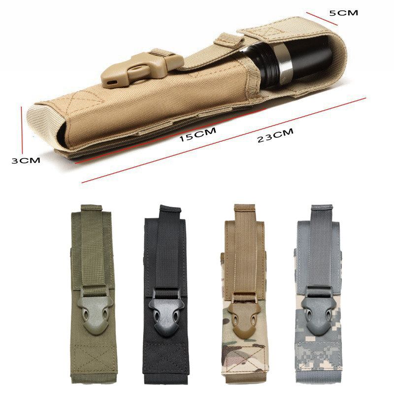 电筒袋多功能甩棍套MP5附件包Molle军迷工具包甩棍包战术手电包