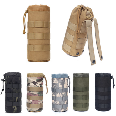 战术水壶腰袋野外挑战水壶挂袋Molle束口水壶腰包军迷附件水壶套