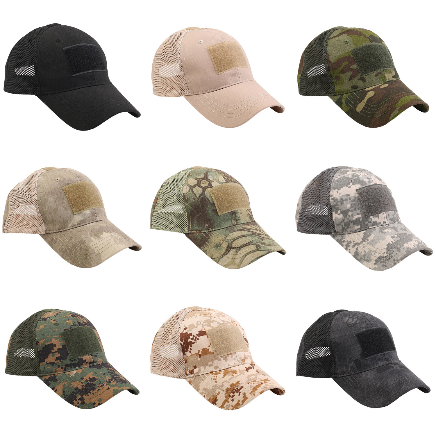 夏季网帽薄款大头围帽子男速干防水户外透气遮阳棒球帽鸭舌帽钓鱼