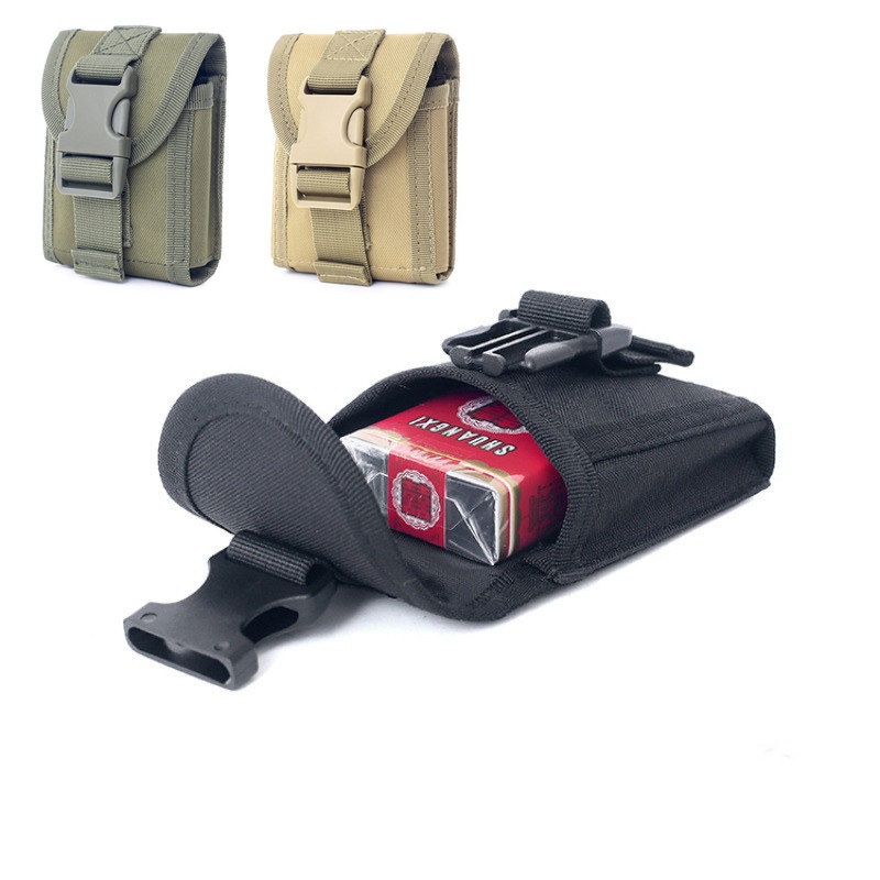 战术香烟包户外零钱包EDC小工具腰包收纳包男molle附件挂包杂物包