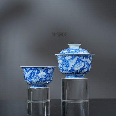 望月怀古一路连科茶器