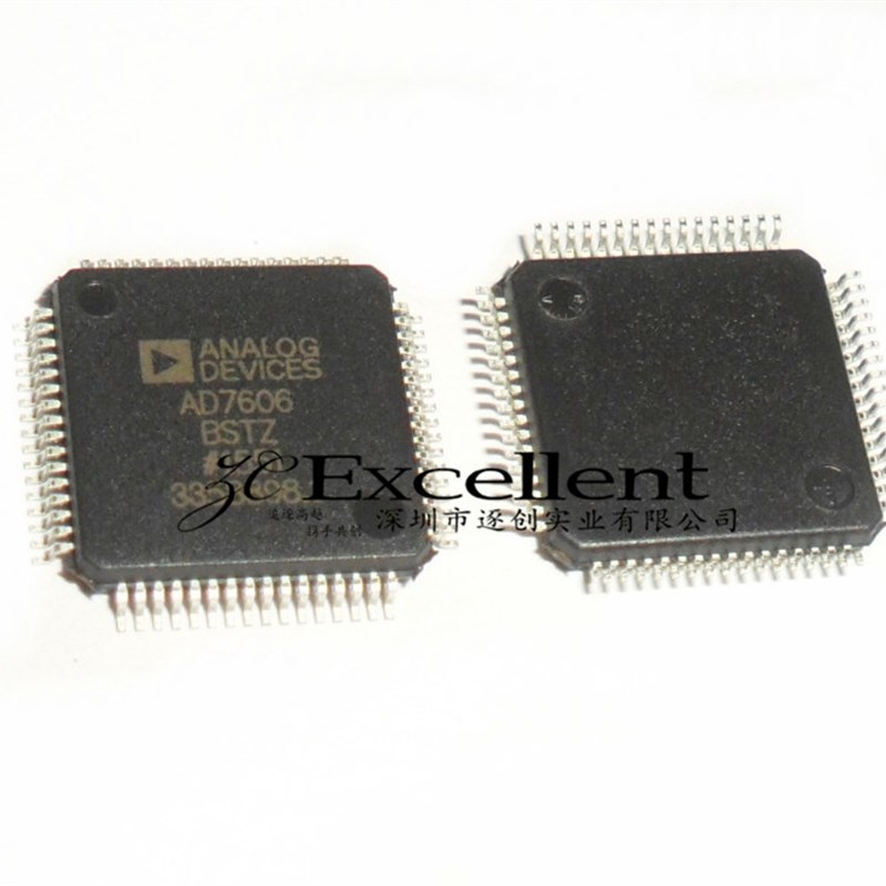 ZC 现货 AD7606BSTZ QPF64 数字滤波器 电力线监 保护系统 IC芯片