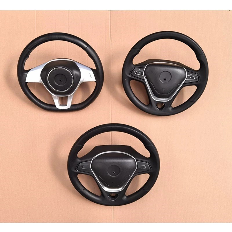 鸿日S1 PRO御虎鸿日鸿豆U8电动汽车方向盘总成多功能喇叭转向盘