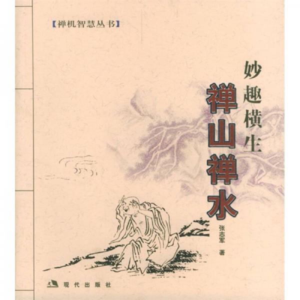 库存绝版书禅山禅水 一版一印 9787801882271 张志军著 现代出版社