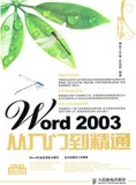 库存绝版书 外行学Word2003从入门到精通 9787115232489 武兆辉 著 人民邮电出版社