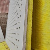 A穿孔室噪防火级 0音机房声吸0材料吸音板mm设备复合60大型水泵60