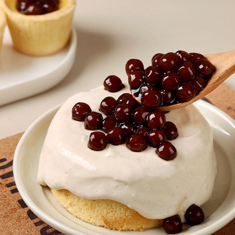 焙家小姐老红珍珠自制料做奶茶专用原冷冻黑糖粉NXP圆无糖添加用