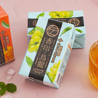 北川l半兵茶卫伝说港版ACU香印芒果青果提乌龙茶饮汁夏天饮料250m