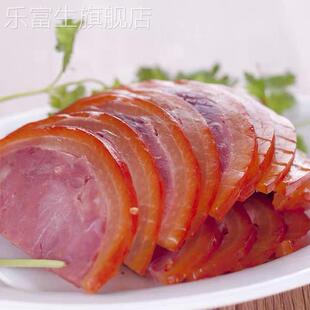 水晶肘花猪皮火腿肉肠即食下酒菜冷盘熟食碎头肉皮小火腿捆蹄美味