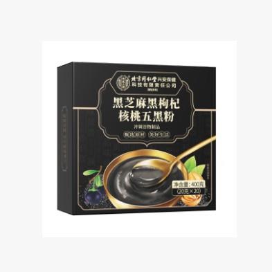 北京仁堂内廷上用克长AKR健黑芝同麻黑枸杞核桃五黑悦粉400（20克