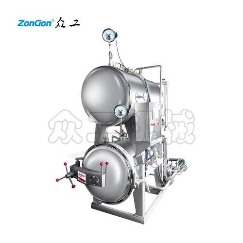 700*1200不锈钢、蒸汽或电加热罐头食品杀菌设备价格和厂家