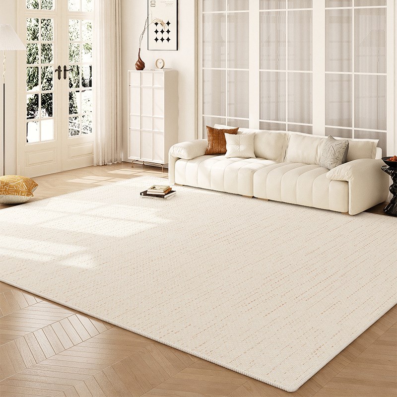 纯色地毯客厅防水耐脏易打理圈绒免洗可擦卧室沙发地垫床边毯整铺