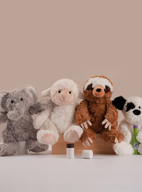 NEVERLAB 拥抱宝贝系列毛绒公仔动物玩偶小熊陪伴安抚送礼20cm