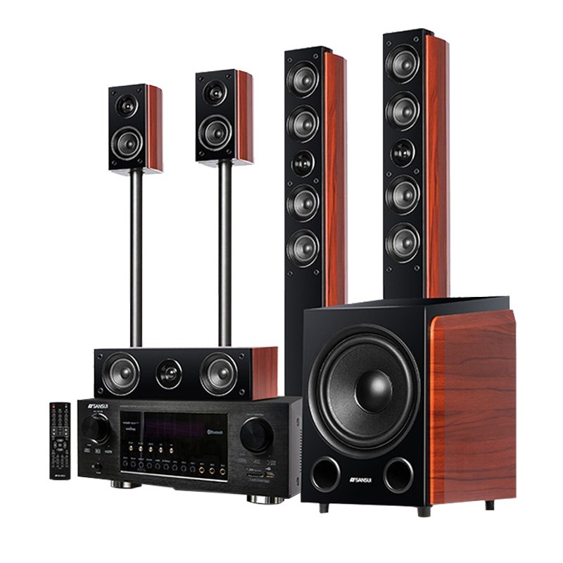 Sansui/山水F8家庭环绕影院5.1音响套装无线环绕家用设备套装音箱