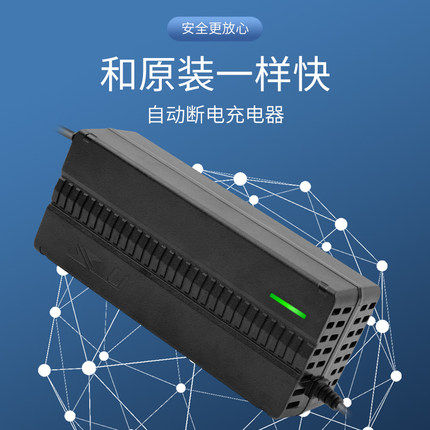 锂电池电瓶车电动车充电器73V5A60V铁锂20串大功率快充