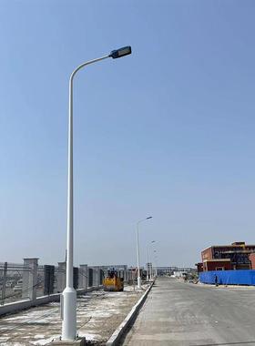 路灯LED户外市电6米新农村8米10米道路照明工程单臂路灯双臂路灯