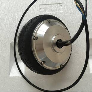 6寸6.5寸无刷有齿电机电动手推车平板车代步车大载重高扭矩