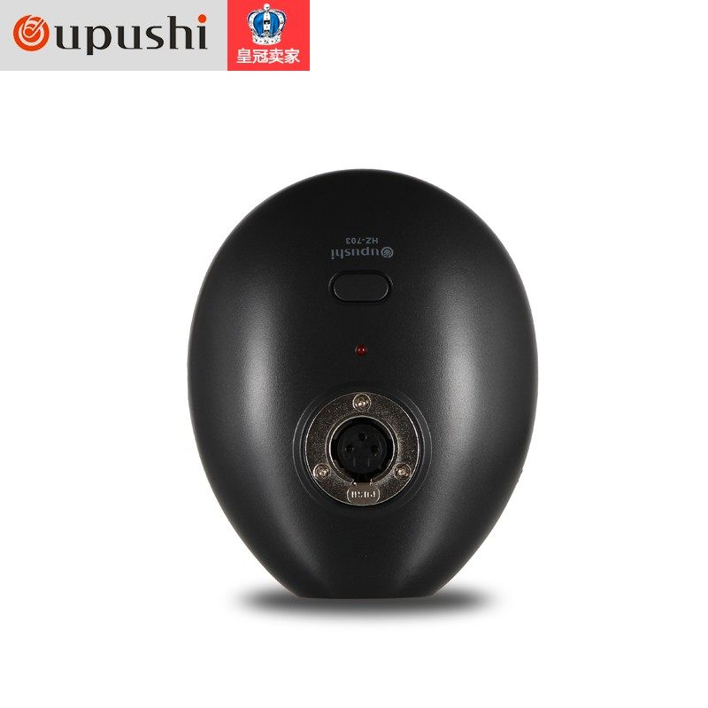 HZ-703鹅颈会议扩声麦克风座面有线广播话筒带环灯幻象供电电容咪