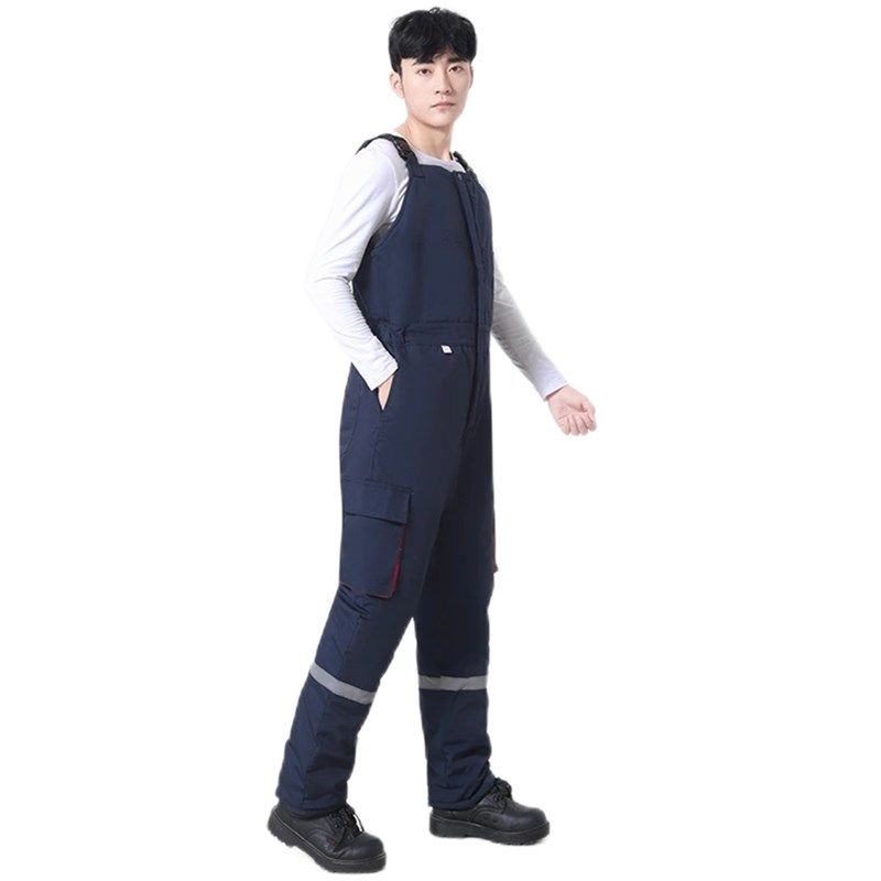 冬季背带裤工作服男帆布工装裤加肥保暖防寒冷库工作裤耐磨连体裤,男装,棉裤,淘宝优惠券,粉丝福利购,淘宝优惠卷