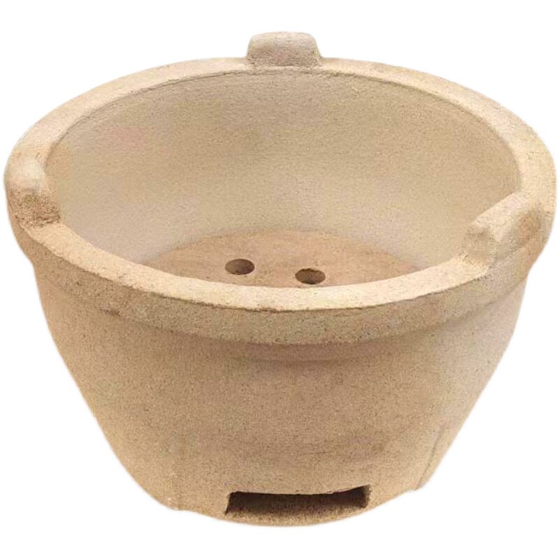 老式炭炉陶土酒精炉双用烧烤套装打边炉火锅家用烧碳炉围炉煮茶炉