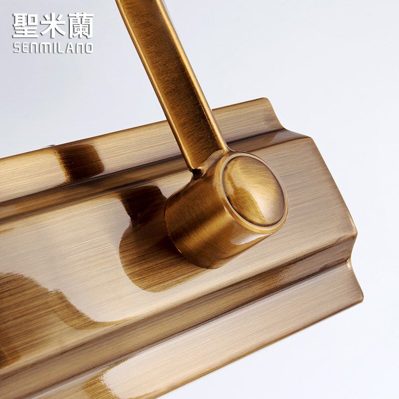 镜前灯卫生间美式led镜柜灯浴室梳妆台欧式化妆灯洗手间镜子灯