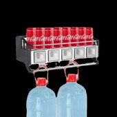 厨房置物架背条免打孔固定背板挂片挂条安装 条粘贴配件卡槽长条